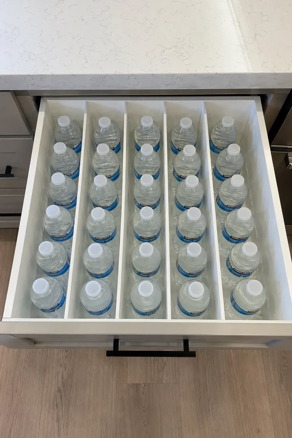 drawer dividers for smaller bottles