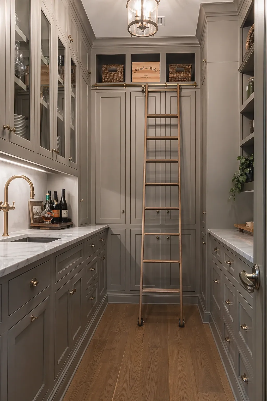 vertical storage pantry