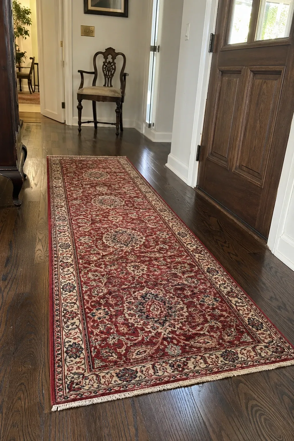 traditional persian in a entryway