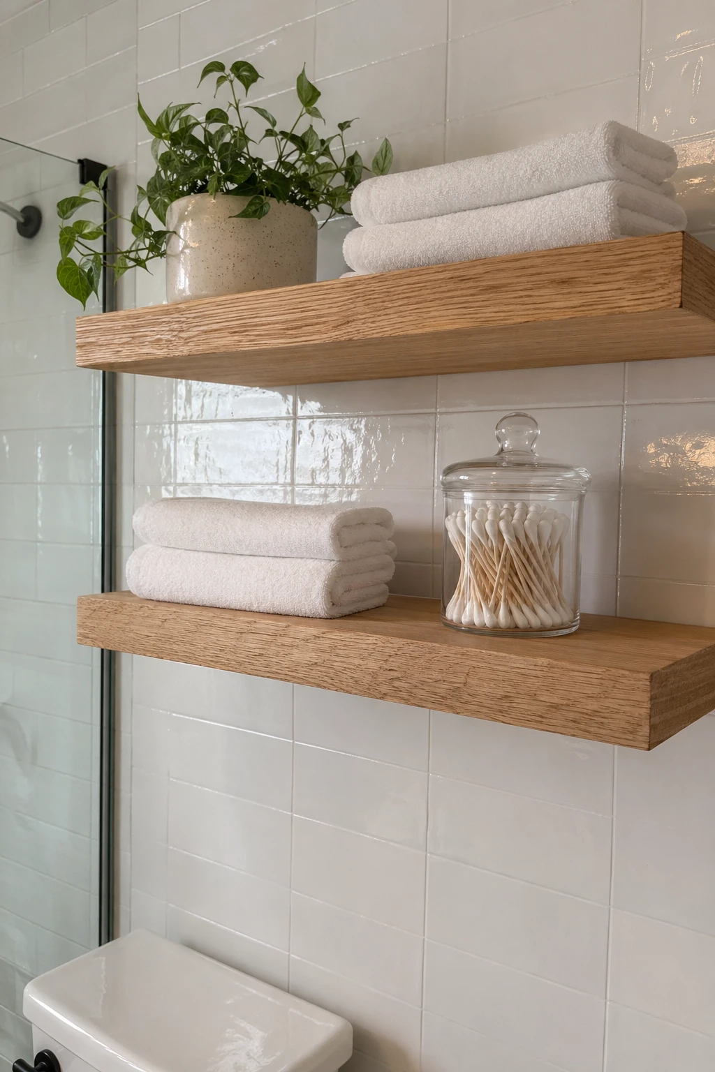 Floating Wooden Shelves