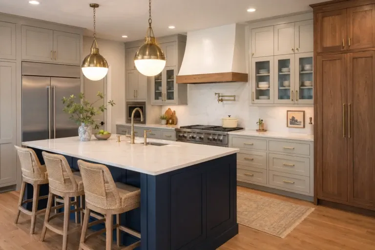 classic white in a kitchen