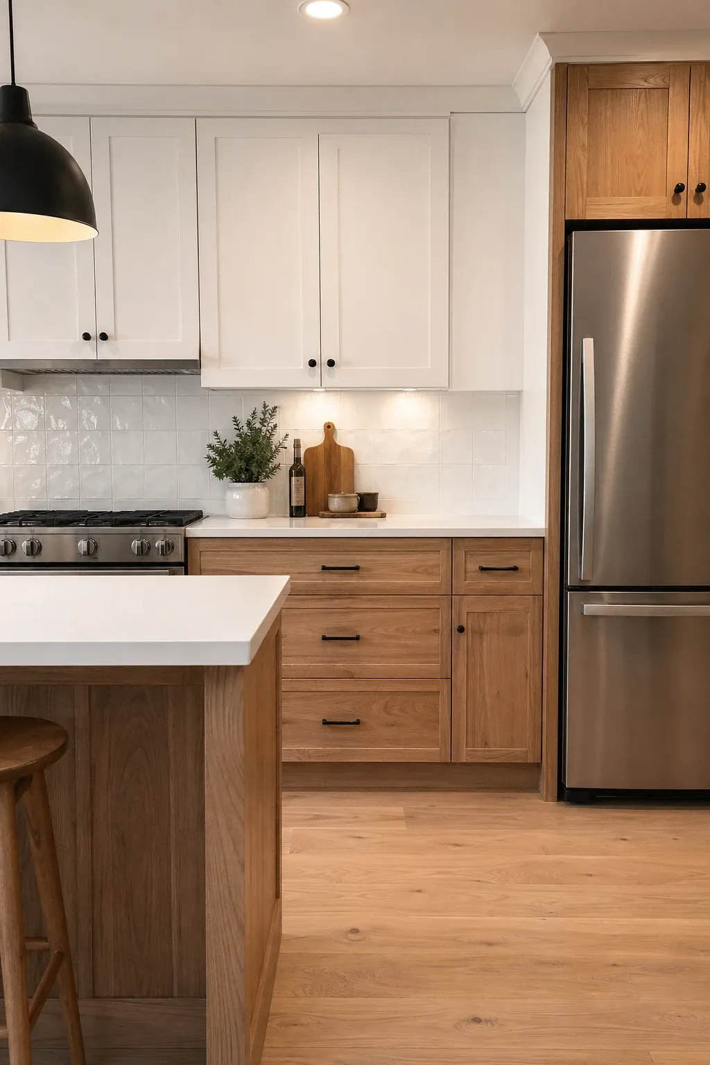 mushroom brown in a kitchen