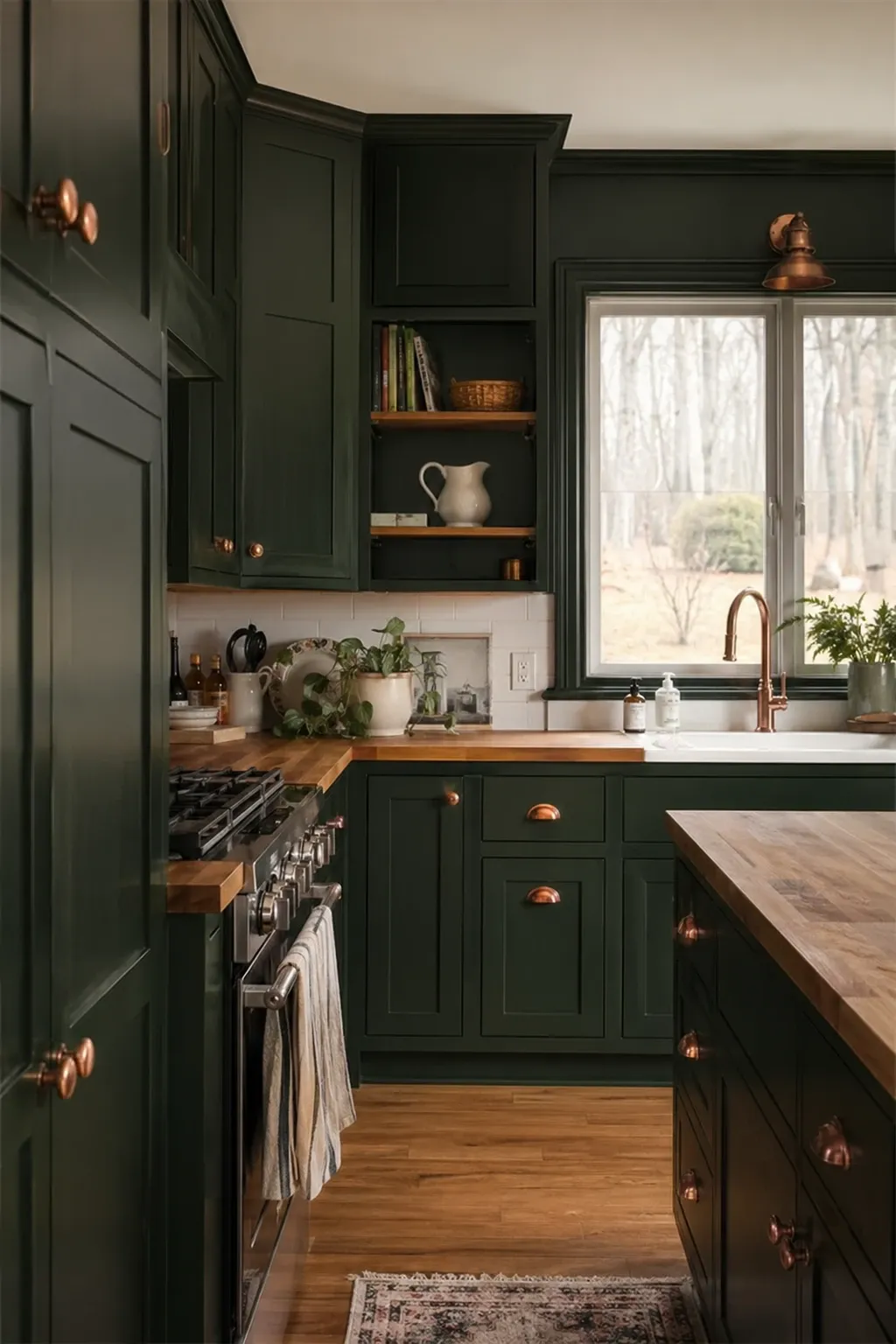 warm greige in a kitchen
