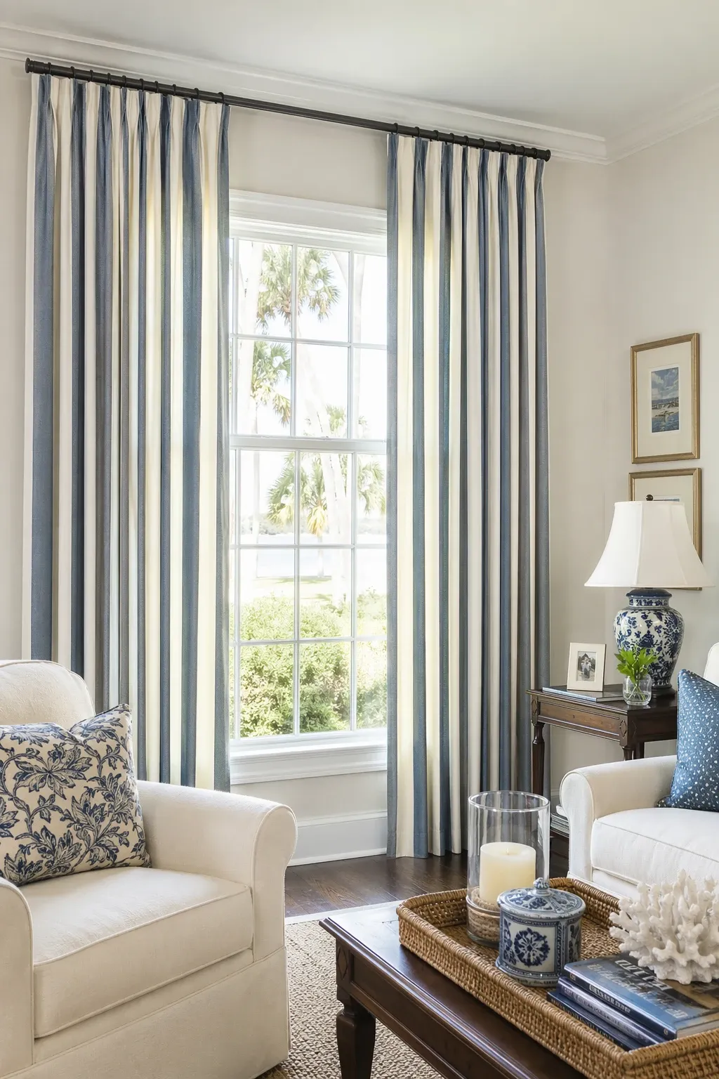 getting the height and width right in a living room