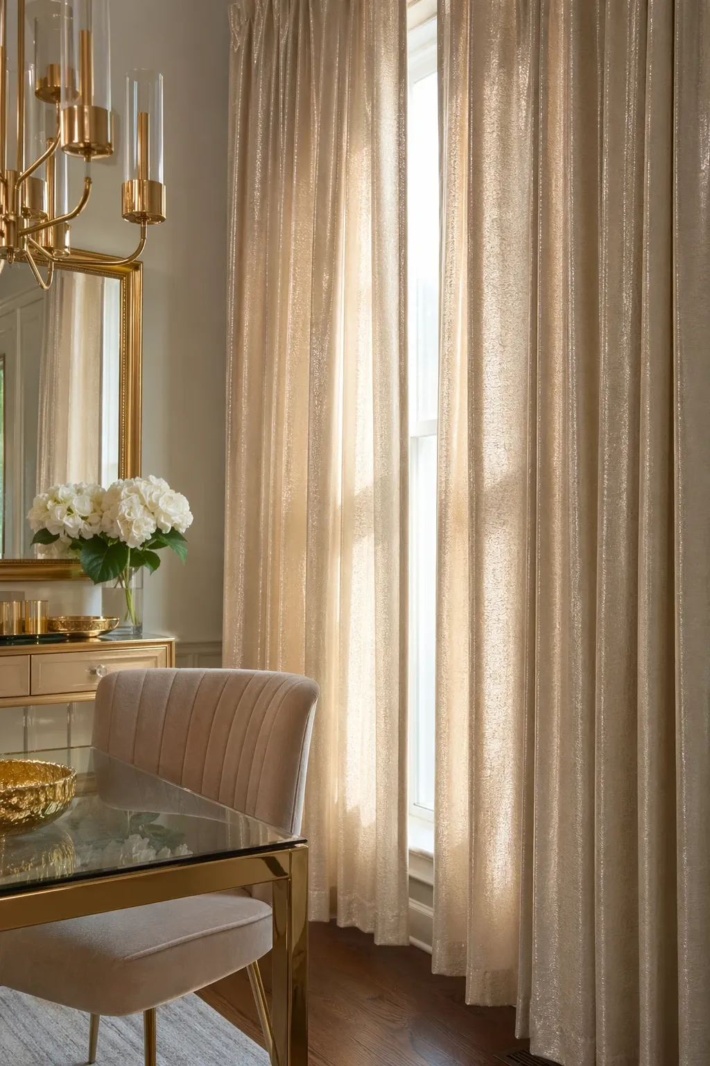 pattern curtains for a room that needs personality in a living room