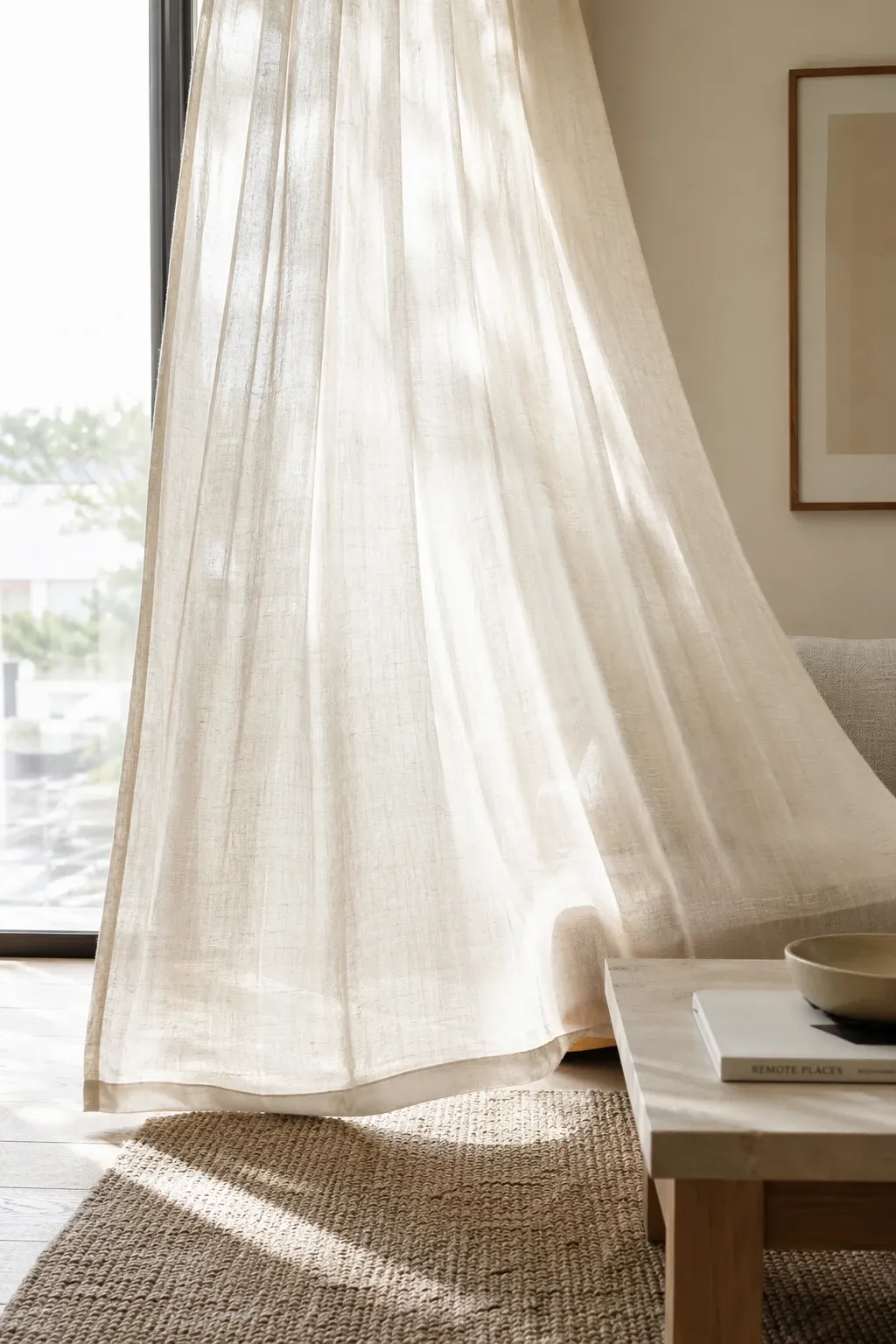 velvet for rooms that need to feel warmer and quieter in a living room