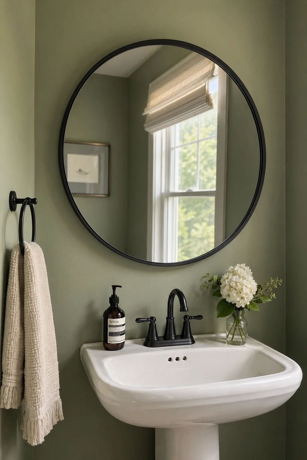 Oversized Statement Mirror