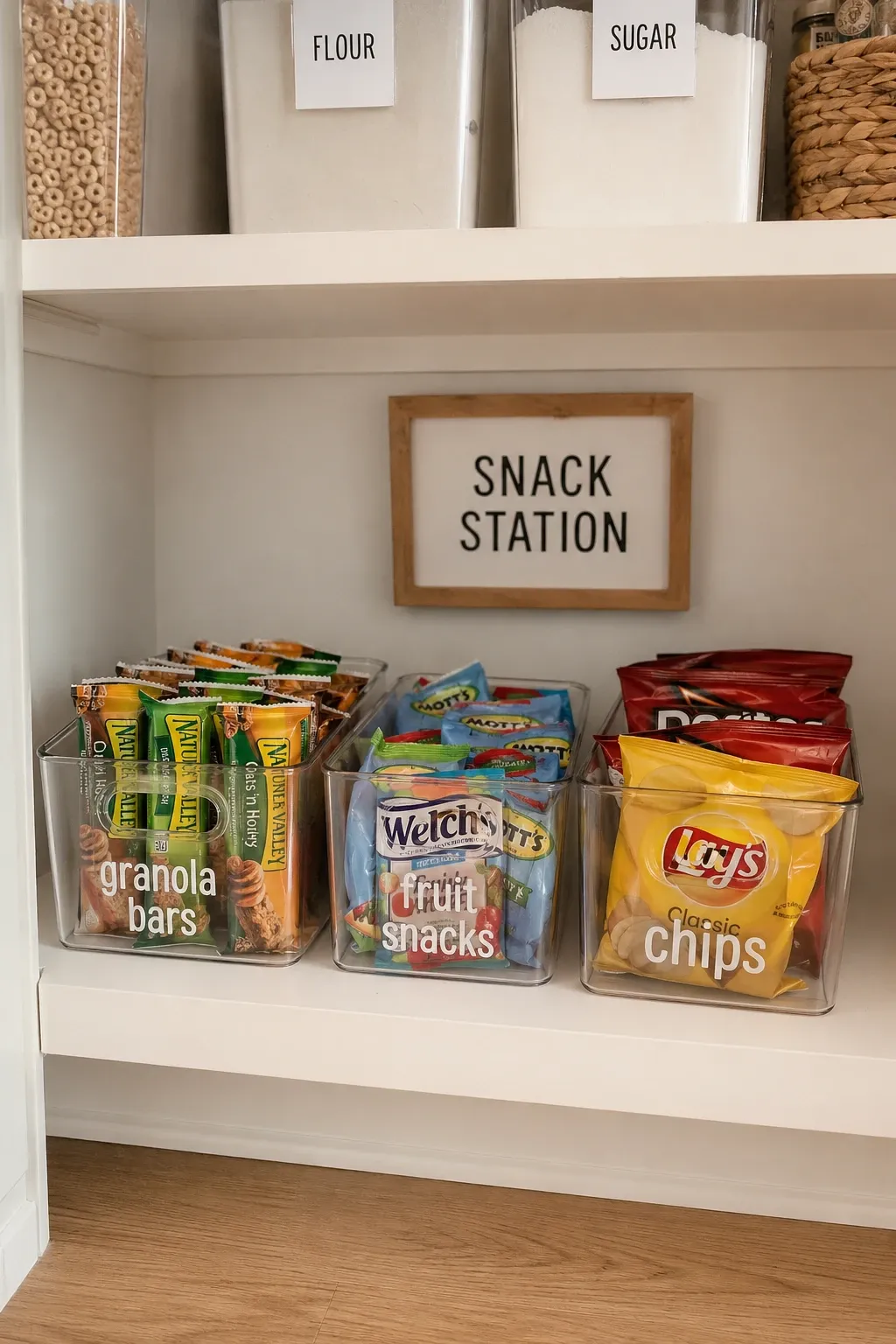dedicated snack zone