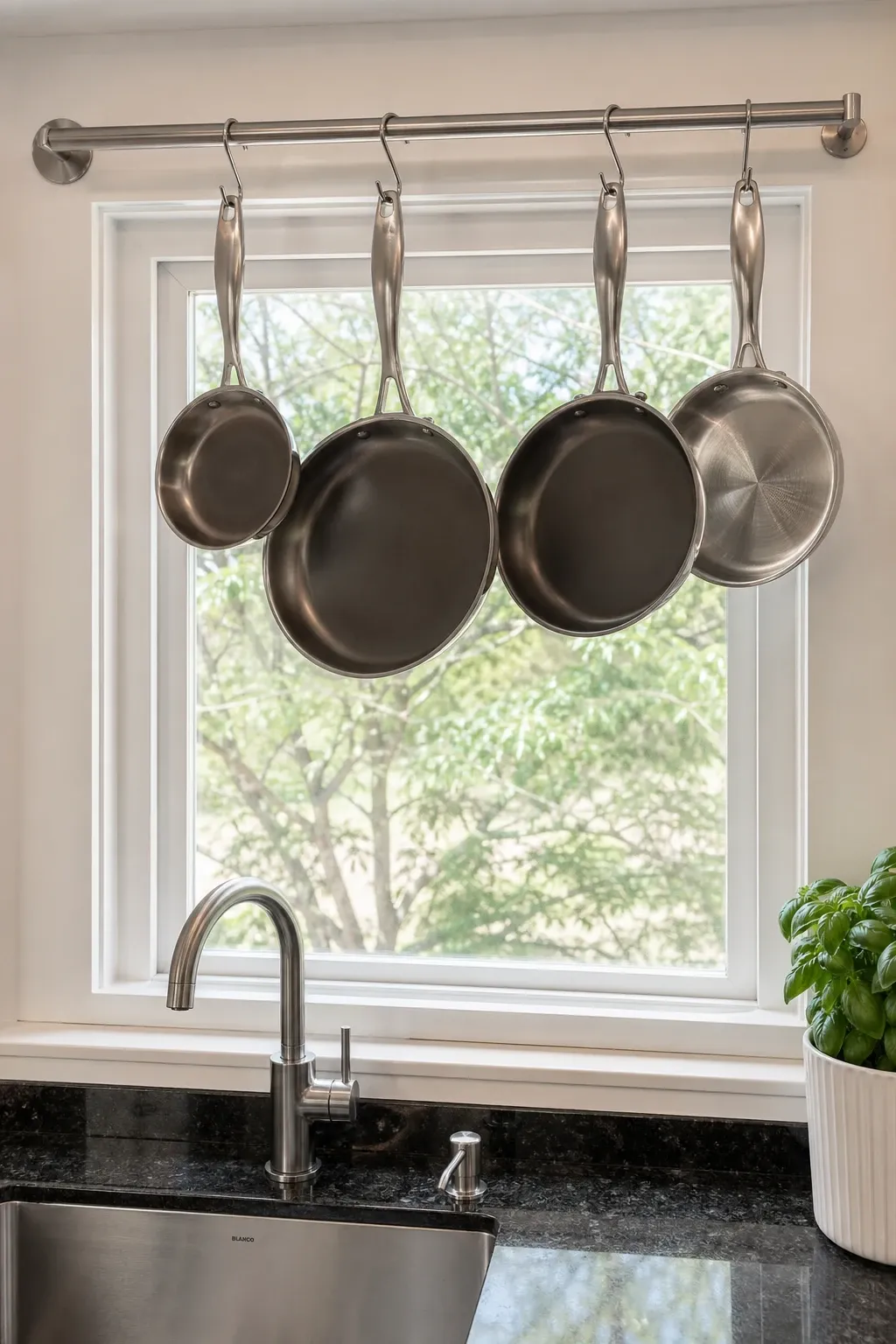 hanging bar with s-hooks