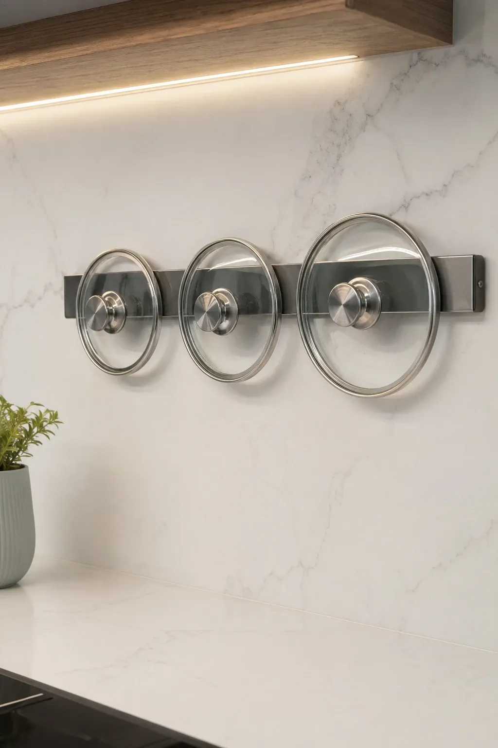 magnetic strips for small lids