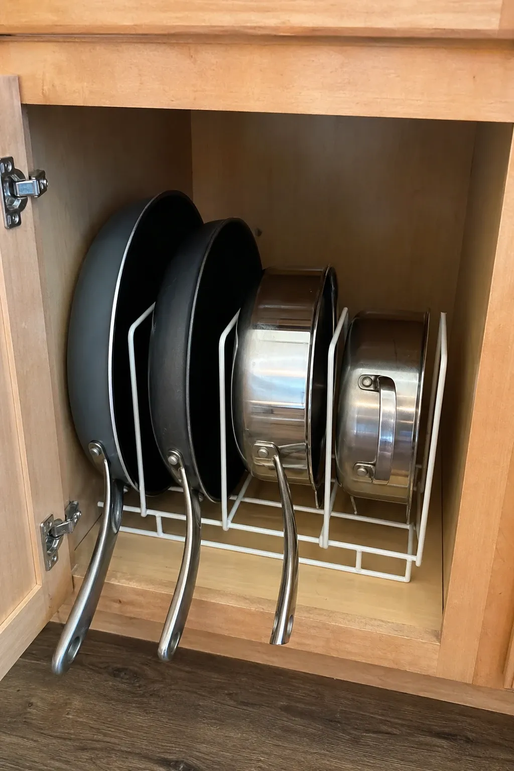 multi-level cabinet organizer