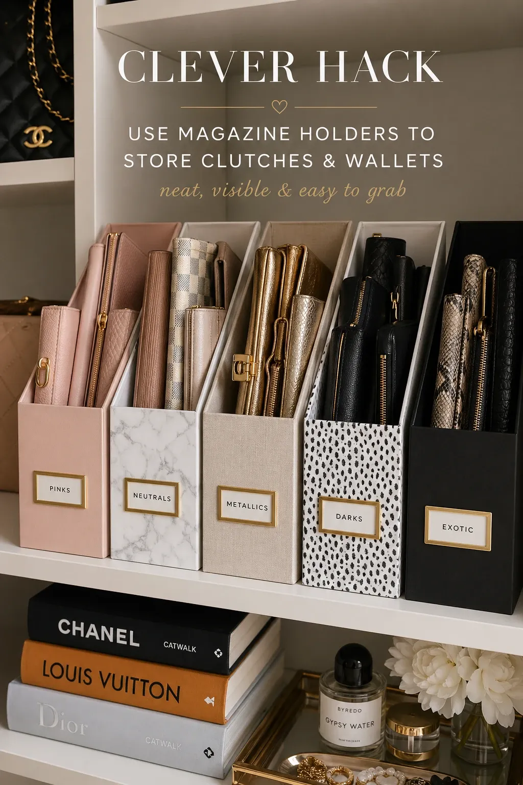 magazine holders for clutches