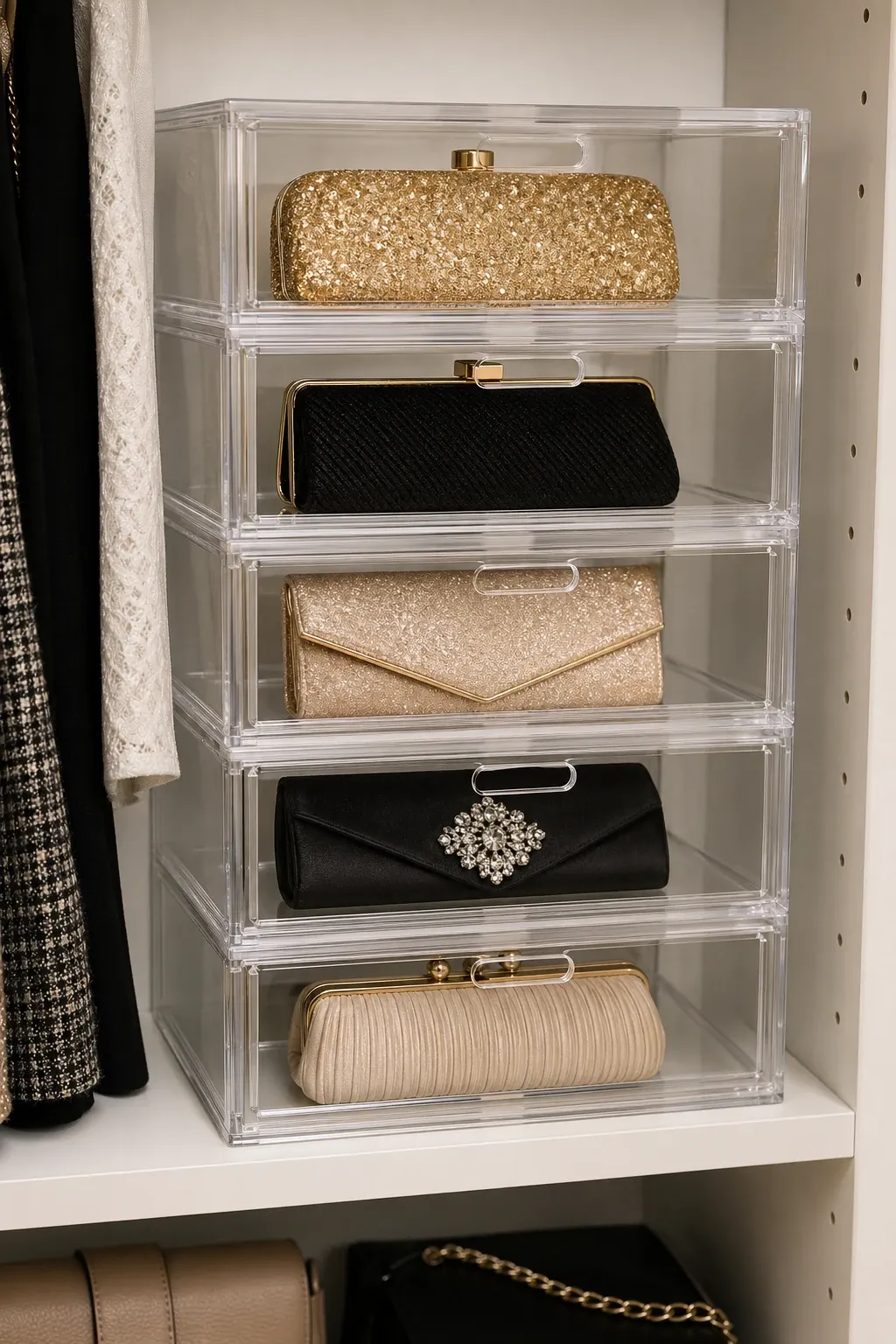 stackable acrylic display boxes