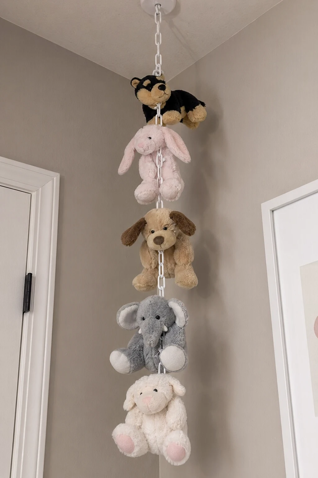 Repurposed Shoe Trees/Chains