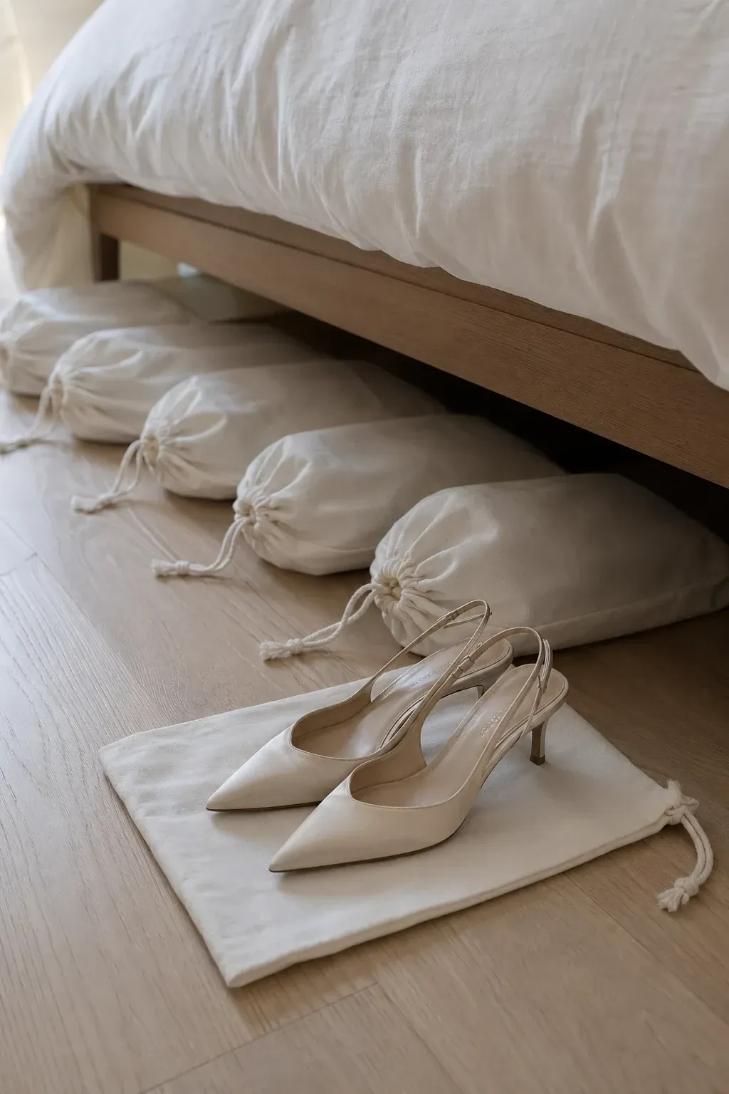 drawstring shoe bags