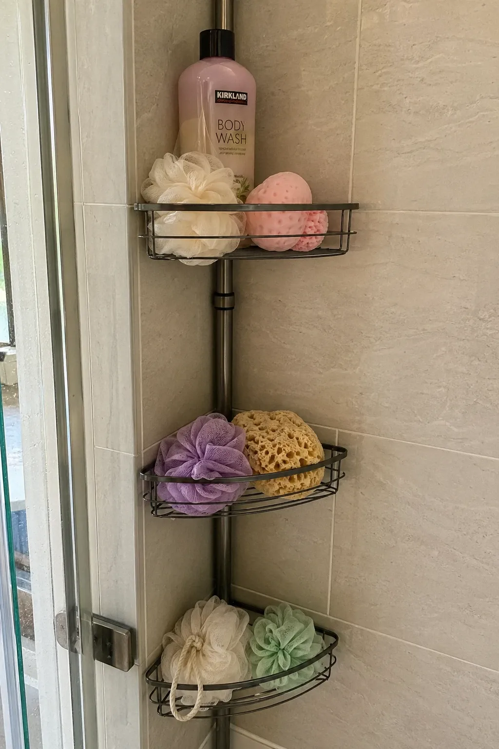 corner standing rack