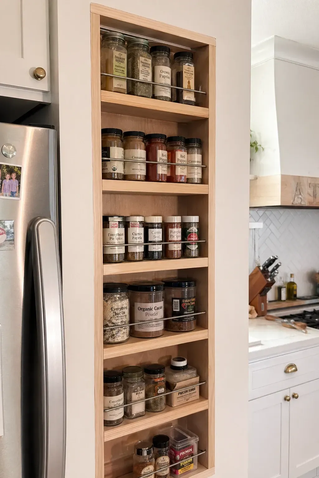 custom built-in shelves