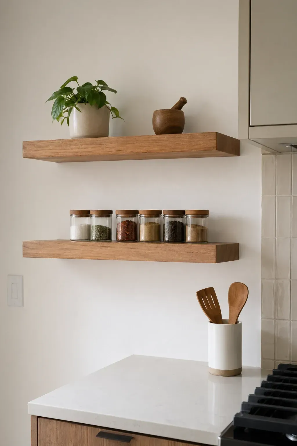 floating shelves