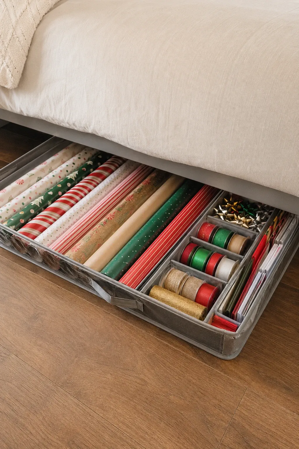 gift wrapping station
