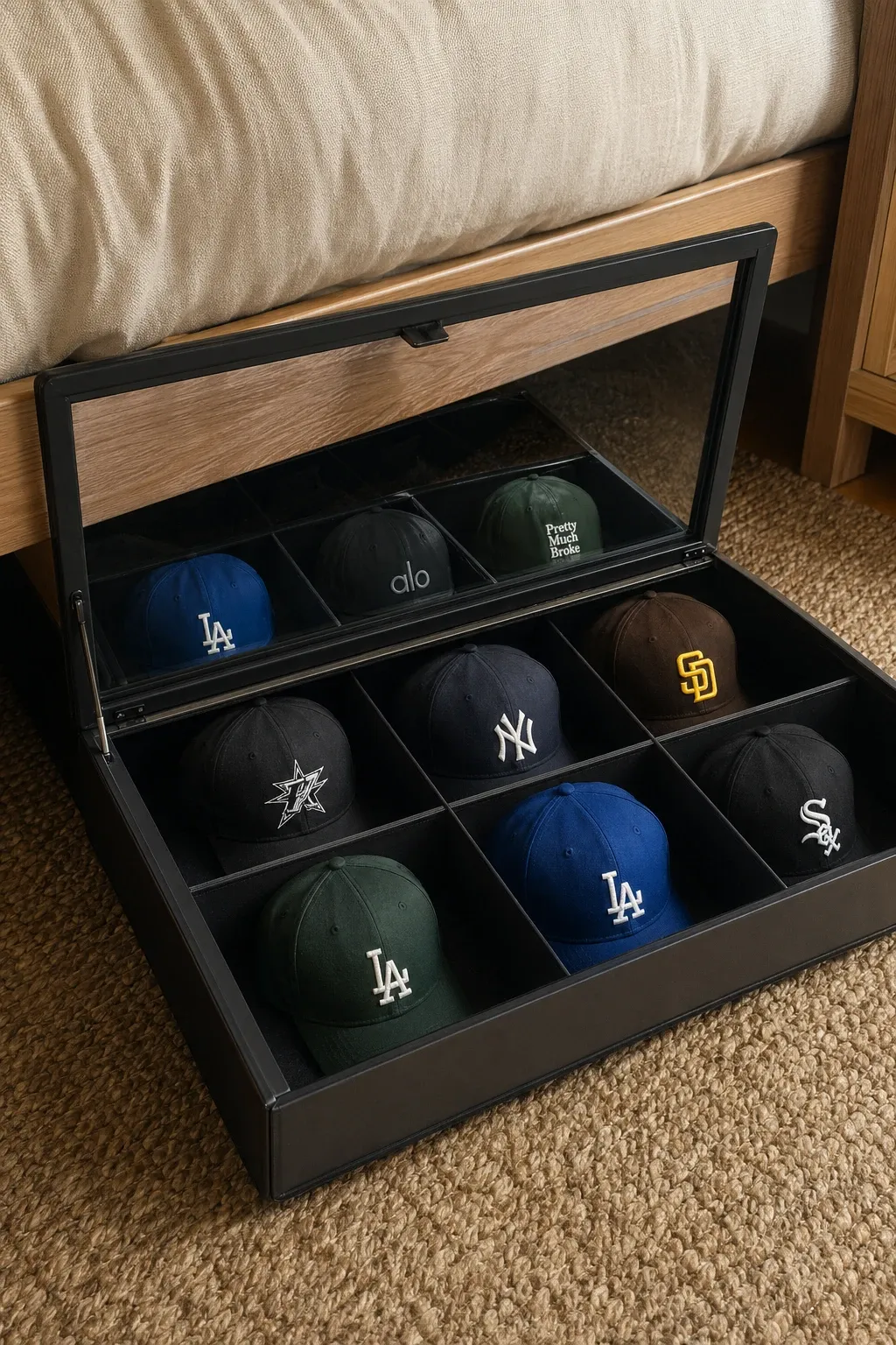hat storage boxes