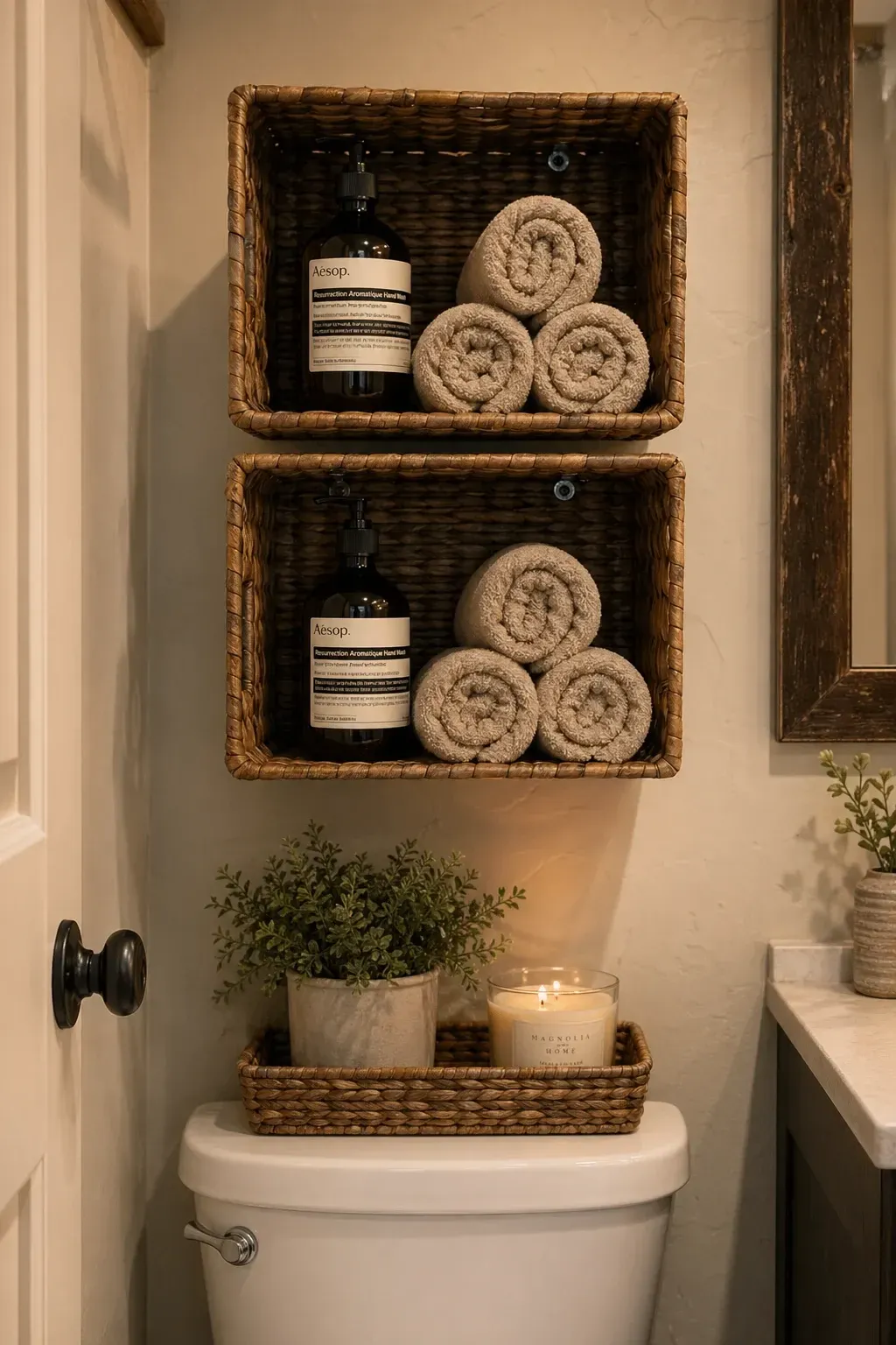 basket shelves
