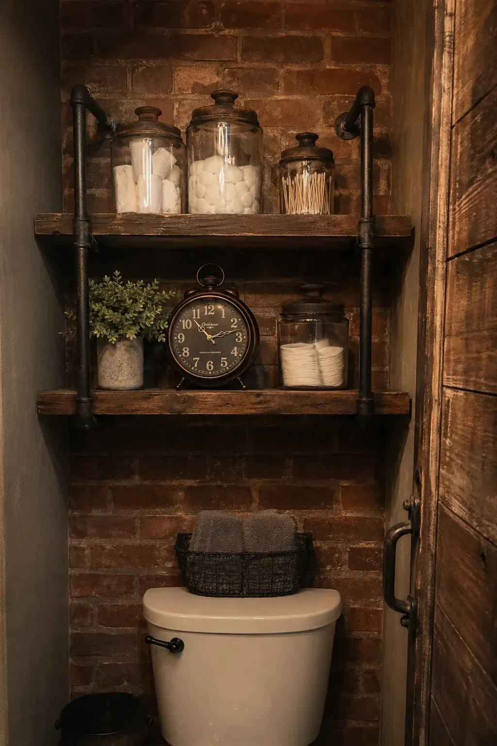 industrial pipe shelves