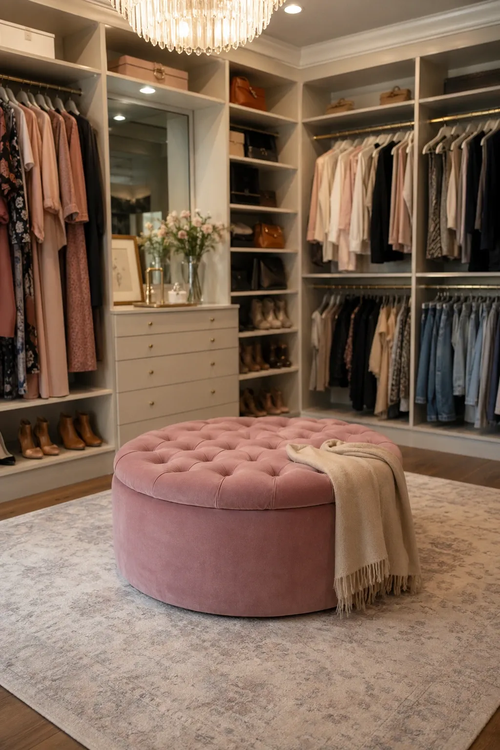 closet seating