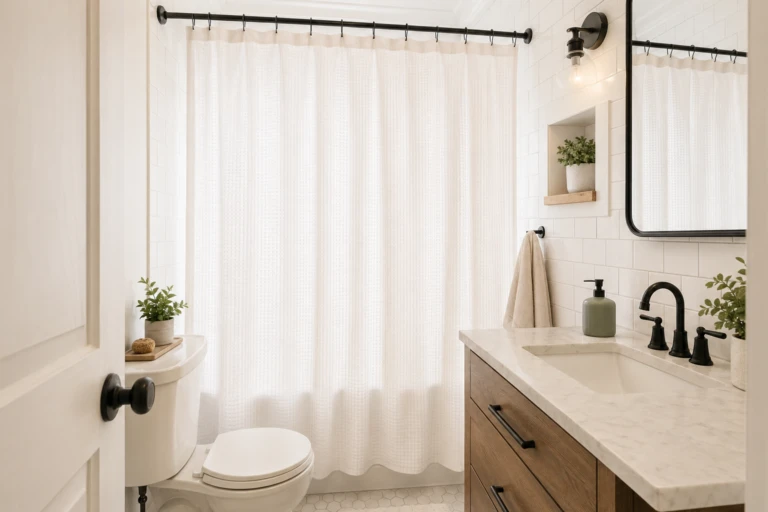 Small Bathroom Shower Curtain Ideas: Transform Your Space with Style