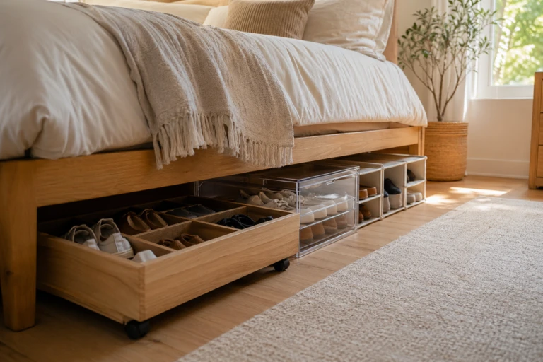 Under Bed Shoe Storage Ideas: The Ultimate Guide to Reclaiming Your Bedroom Space