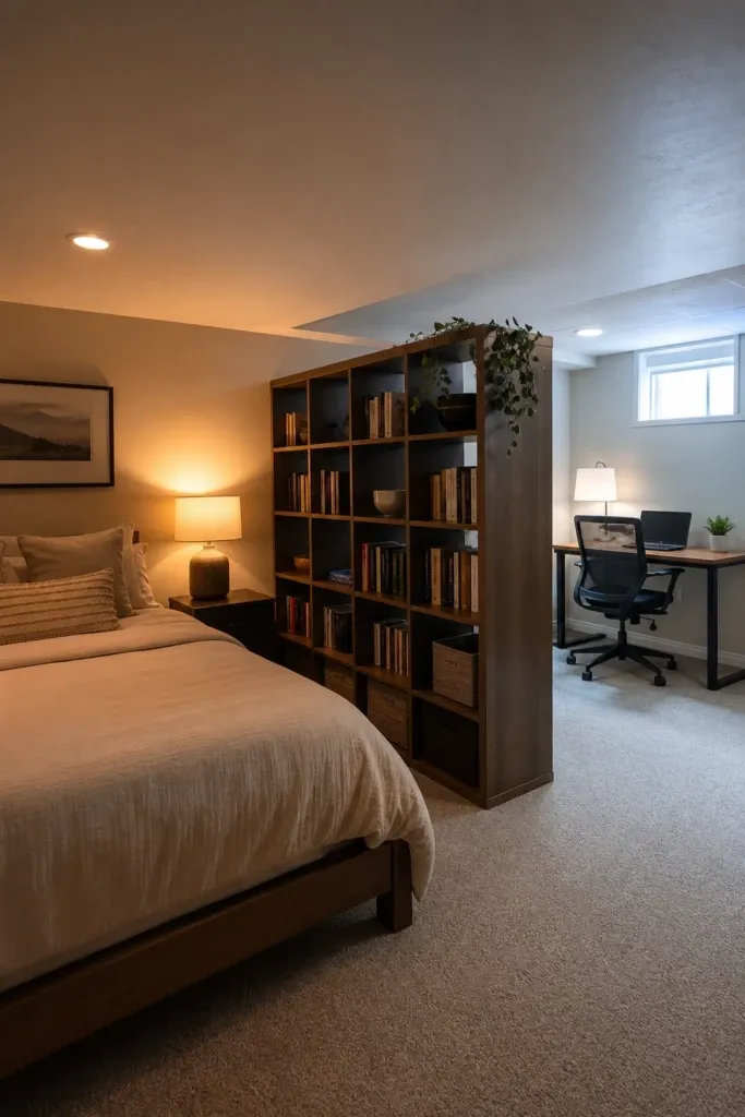 the home office hybrid: a room that works two shifts in a bedroom