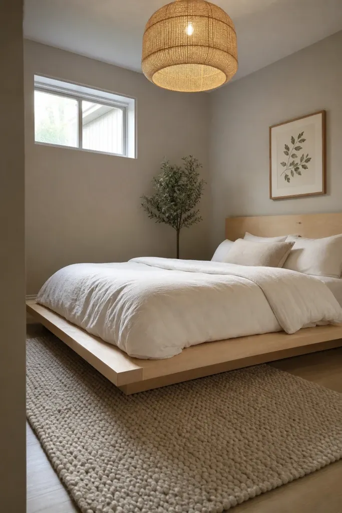 the scandinavian retreat: clean lines and quiet comfort in a bedroom