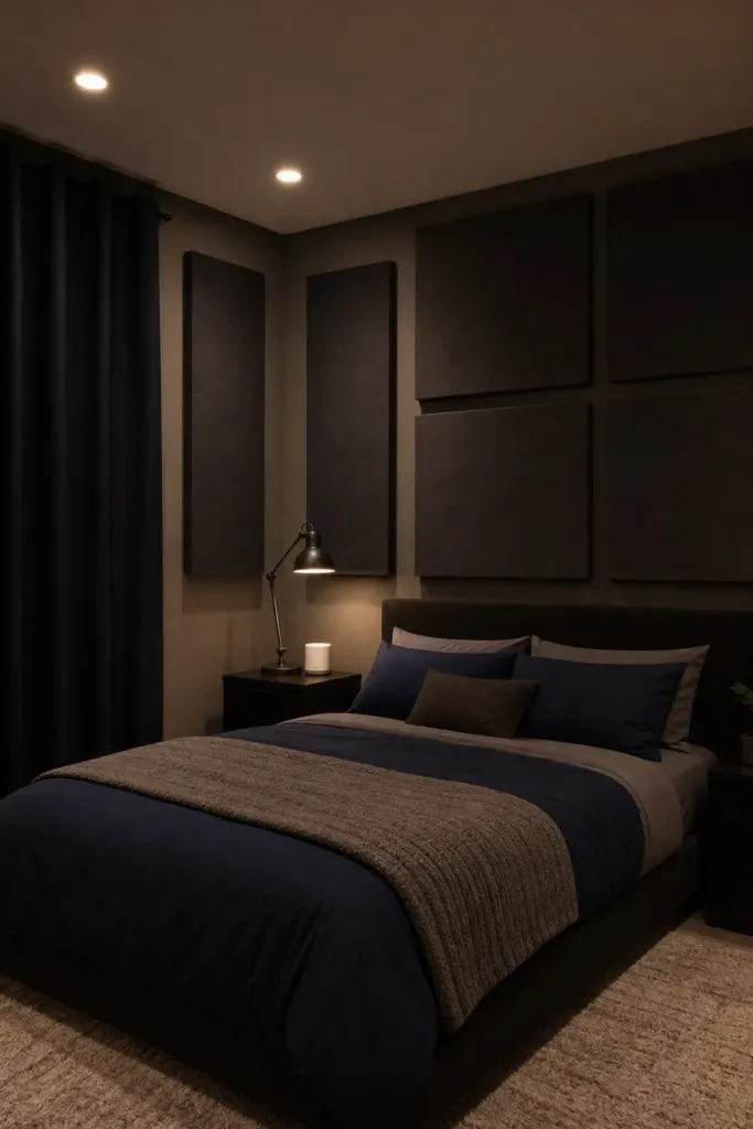 the sound-proof retreat: a room built for musicians and night owls in a bedroom