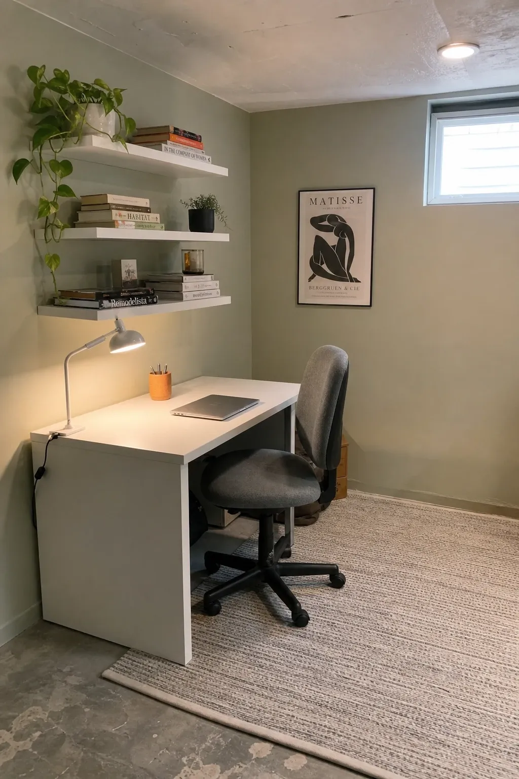 the budget refresh under $500 in a basement