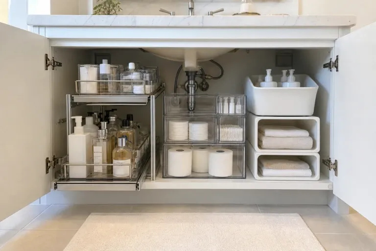 bathroom under sink organization ideas that last
