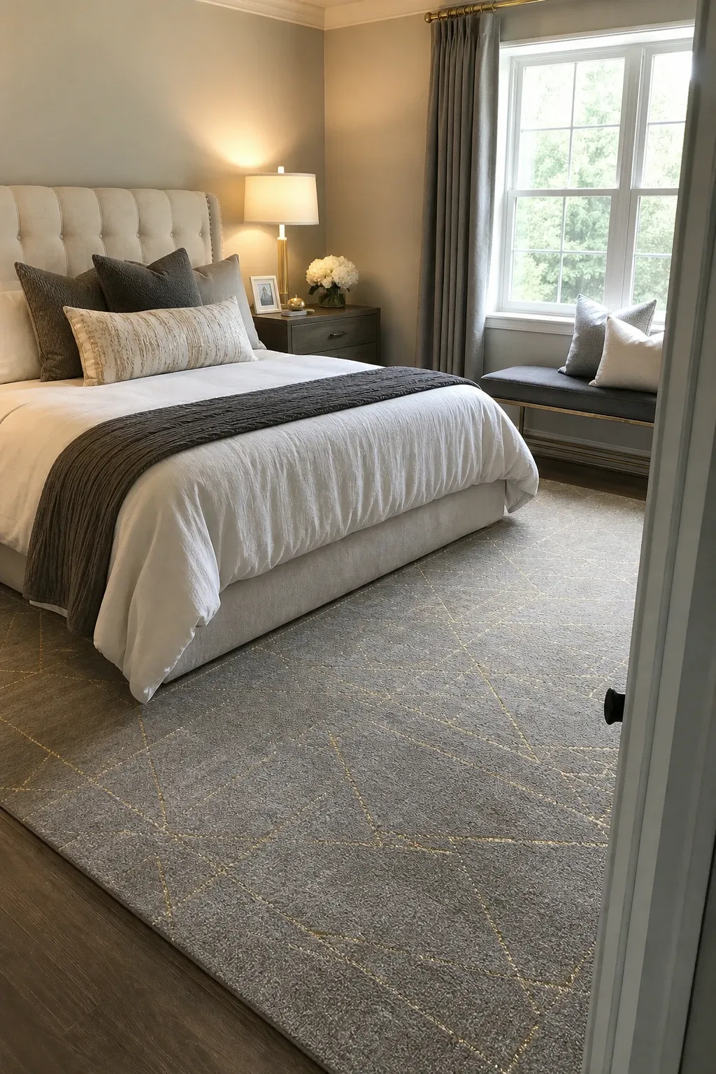 washable bedroom rug