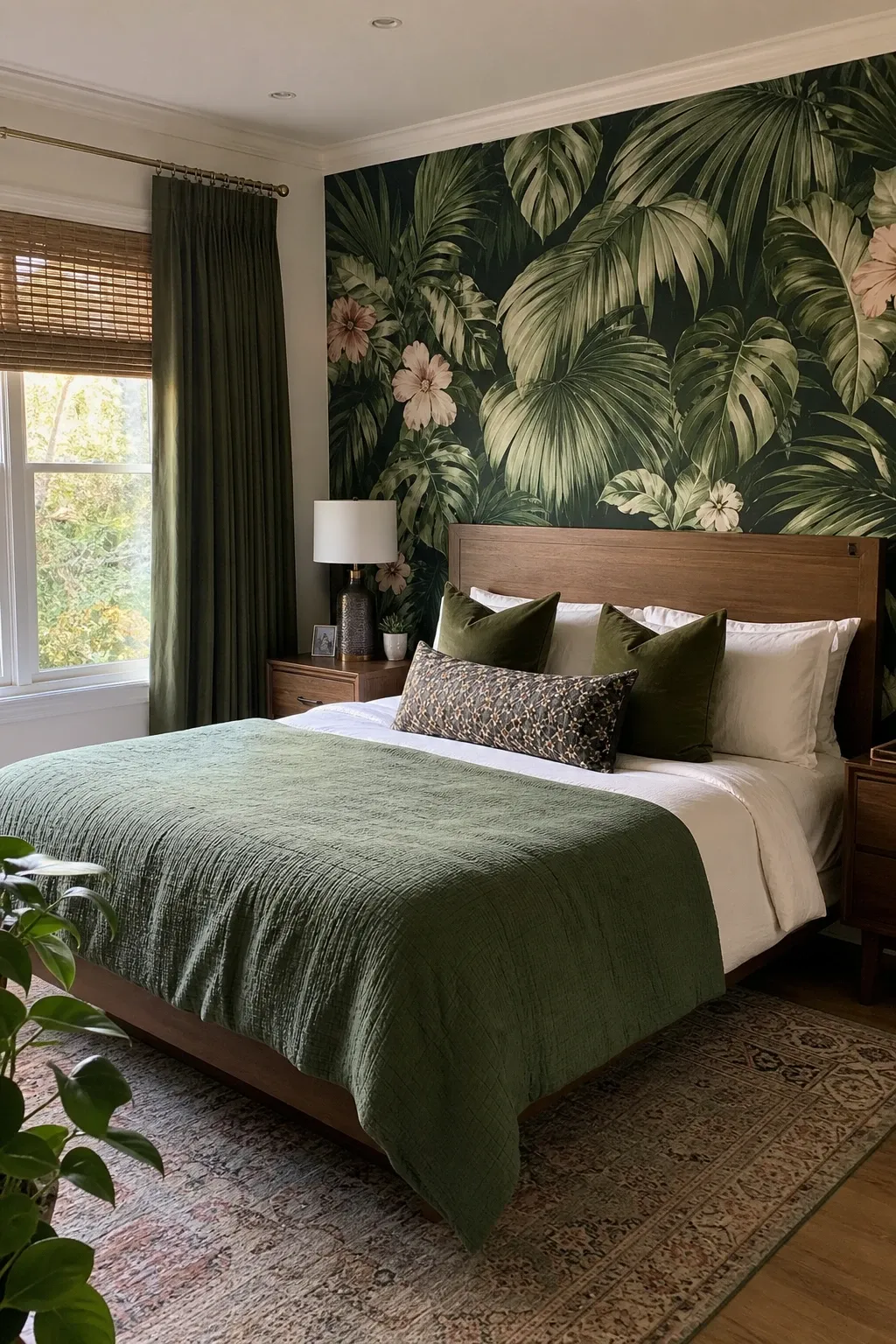 art deco in a bedroom