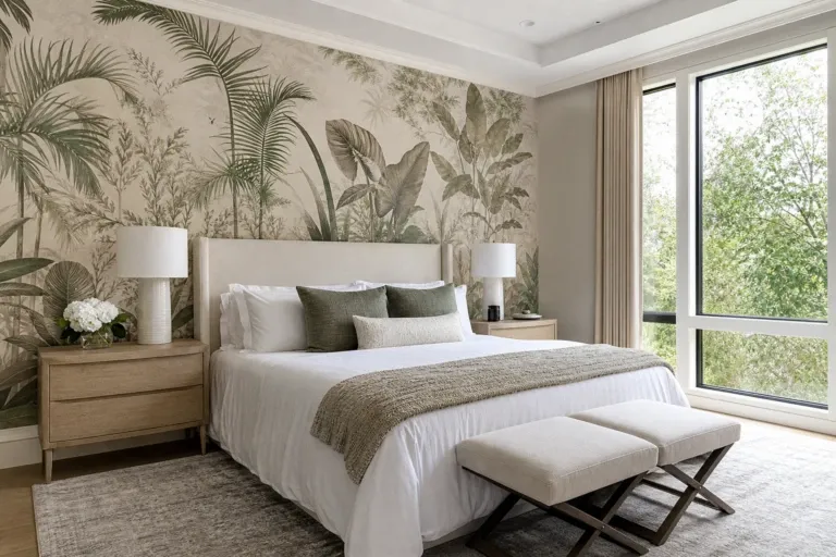 bedroom wallpaper ideas that actually change the room