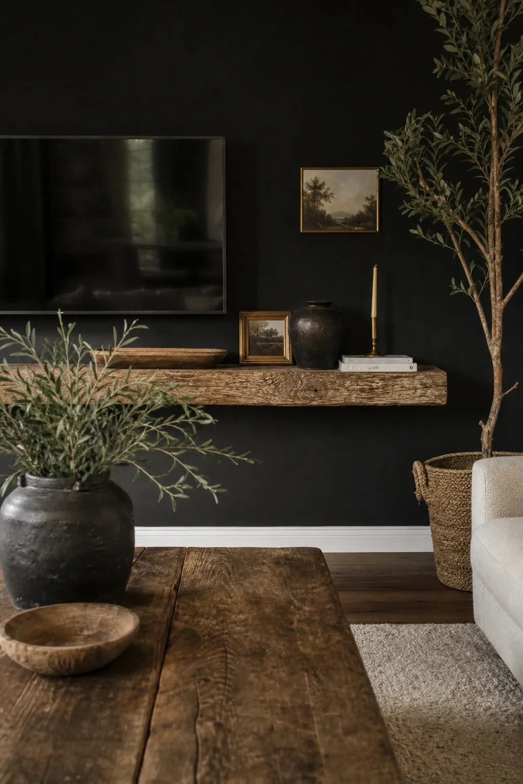 black living room ideas that feel sophisticated, not heavy