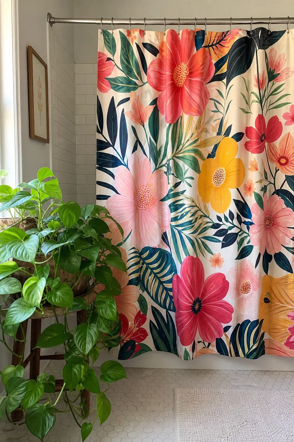 tassel trim curtain