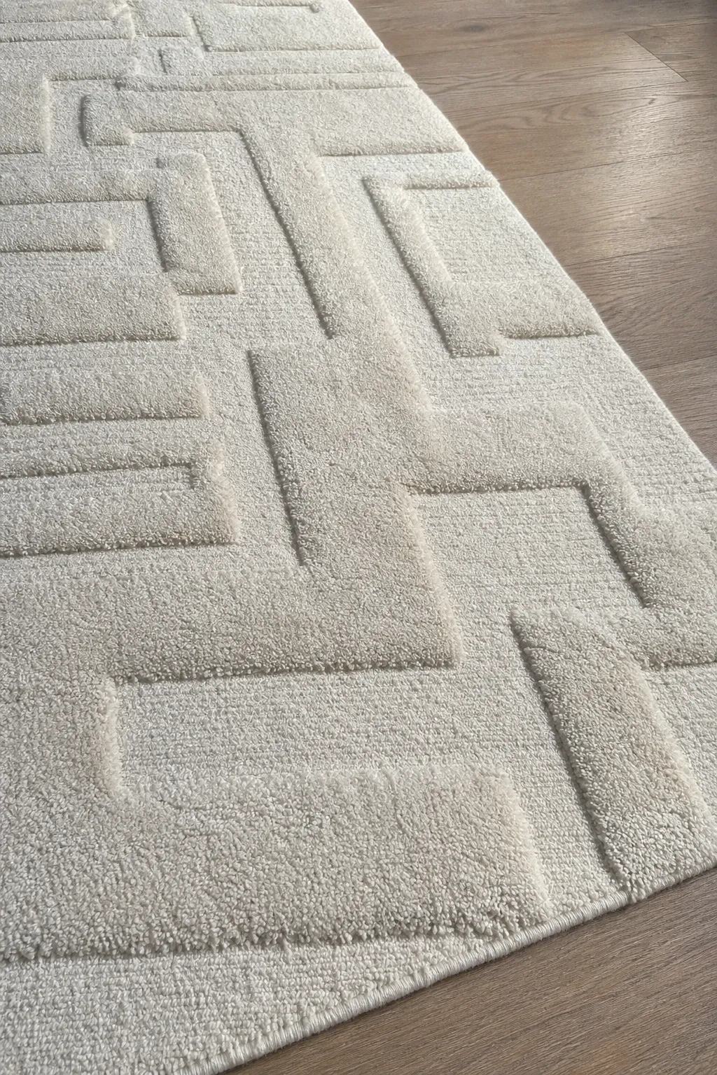 coir doormat as an accent in a entryway
