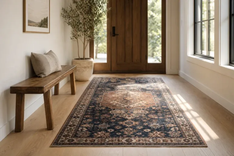 entryway rug ideas that set the right first impression