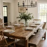 Farmhouse Dining Room Table Ideas Worth Sitting Down To farmhouse dining room table ideas worth sitting down to