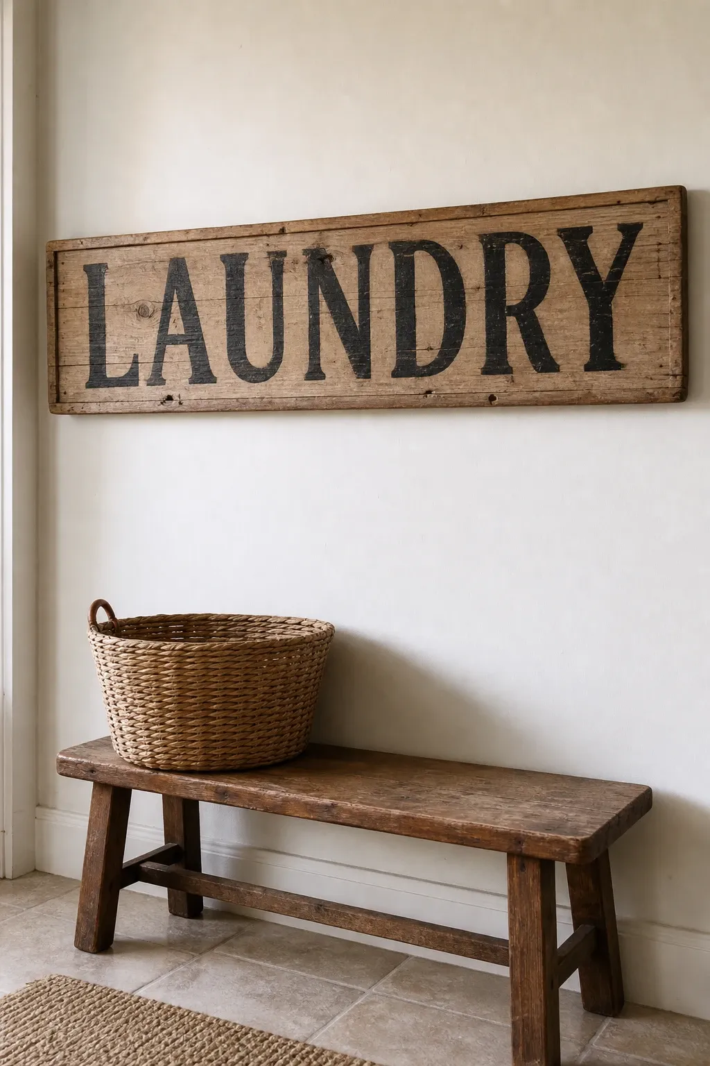 laundry room sign