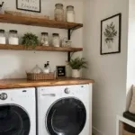 laundry room wall decor ideas that make the room less boring