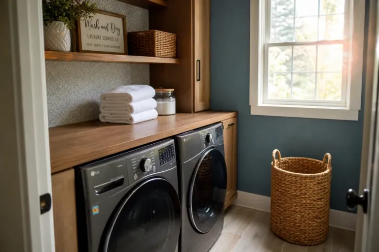 laundry room paint colors that make the job less miserable