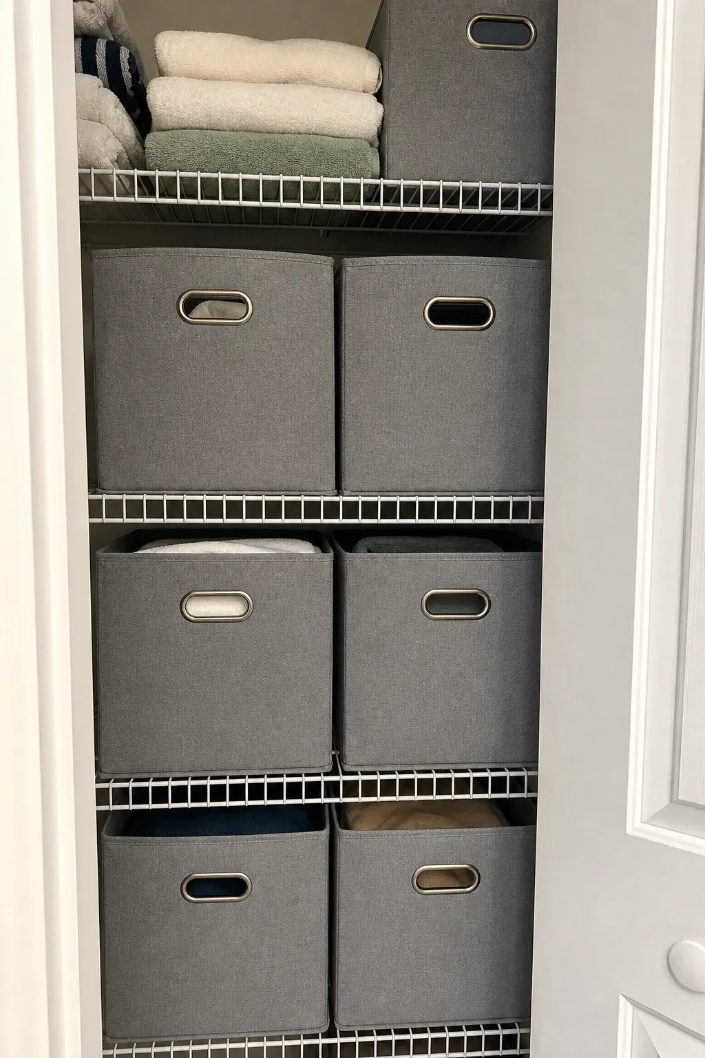category zones in a closet