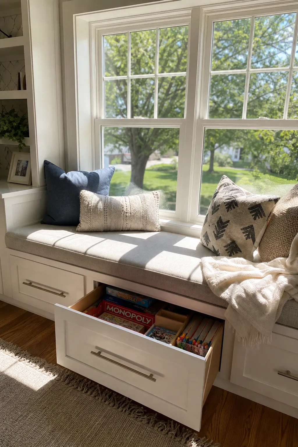 trunk or chest in a living room