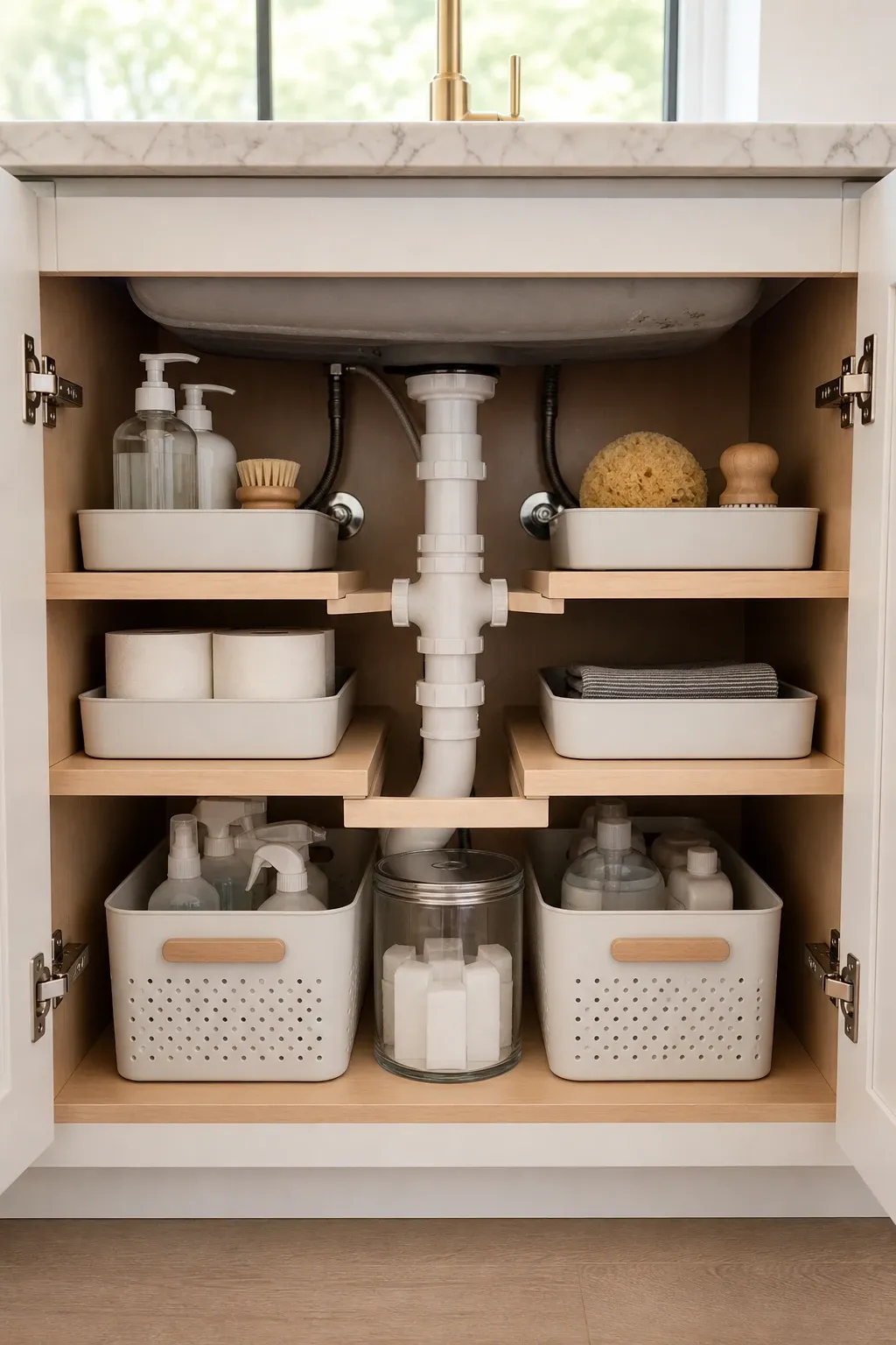 adjustable expandable shelf