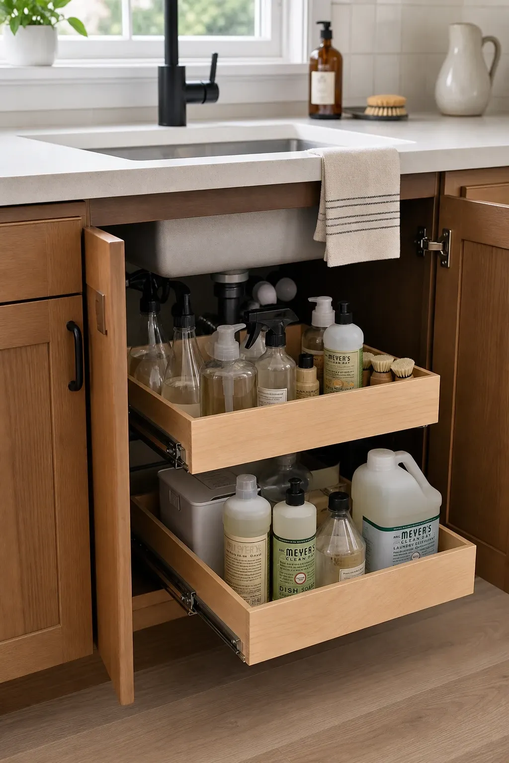 slide-out shelves