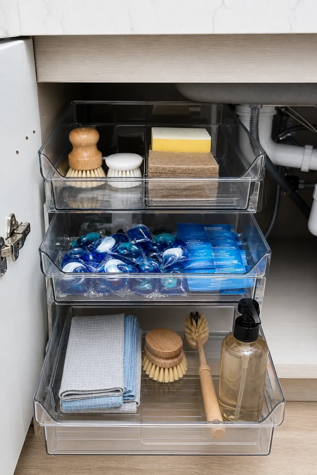 tiered drawers